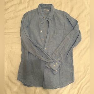 Uniqlo Linen Shirt - M